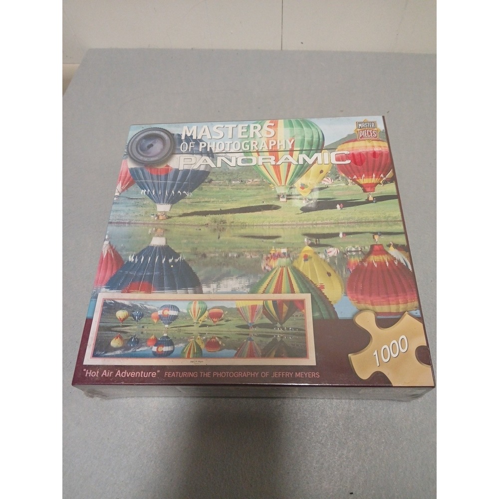 1000 Piece Puzzle 39x13" Masterpieces Masters of Photography "Hot Air New!!